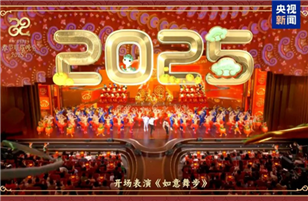 2025蛇年璀璨春晚舞臺(tái)，LED顯示助力科技之美